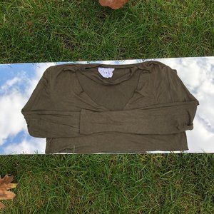 Sadie & Sage Green Going out top